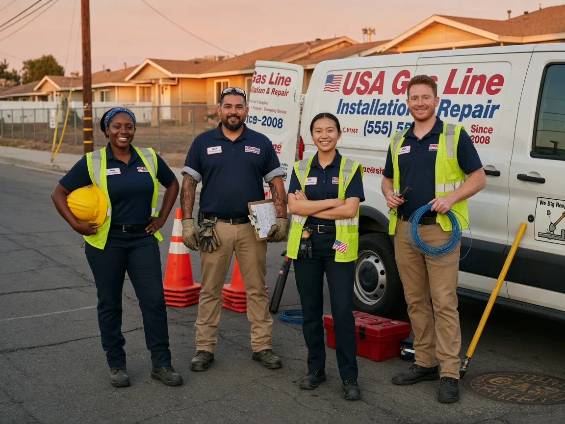 Gas Line Installation company in Home, PA